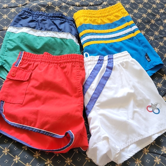 Pacific Bay, Rainbow West Swim Asis Vintage Mens Swimwear Poshmark